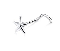 Ocean Curved Nose Stud NSKB-876